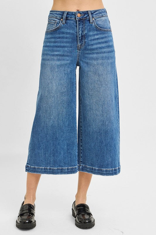 RISEN JEANS | WIDE CULOTTES JEANS