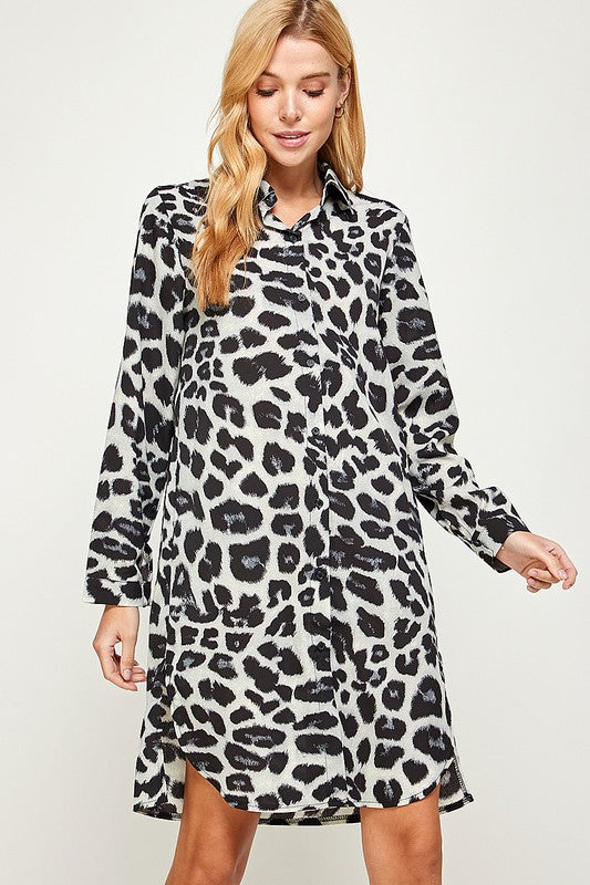 LEOPARD ABOUT YOU DRESS