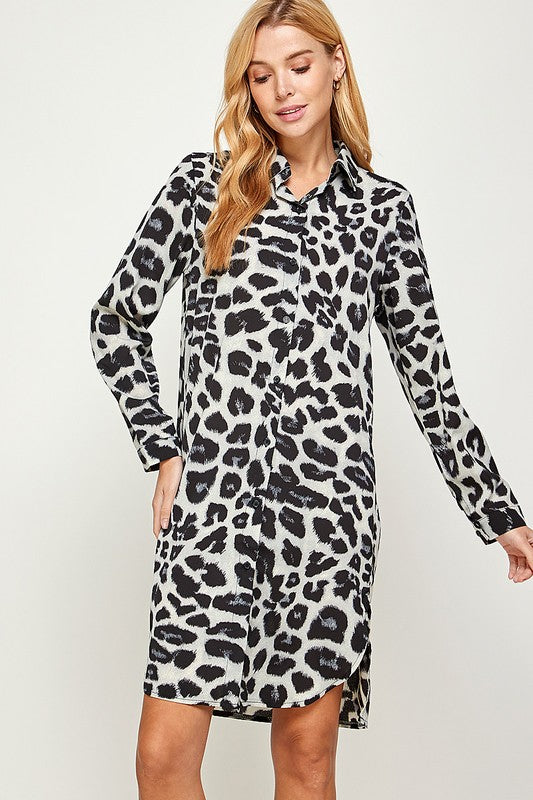 LEOPARD ABOUT YOU DRESS