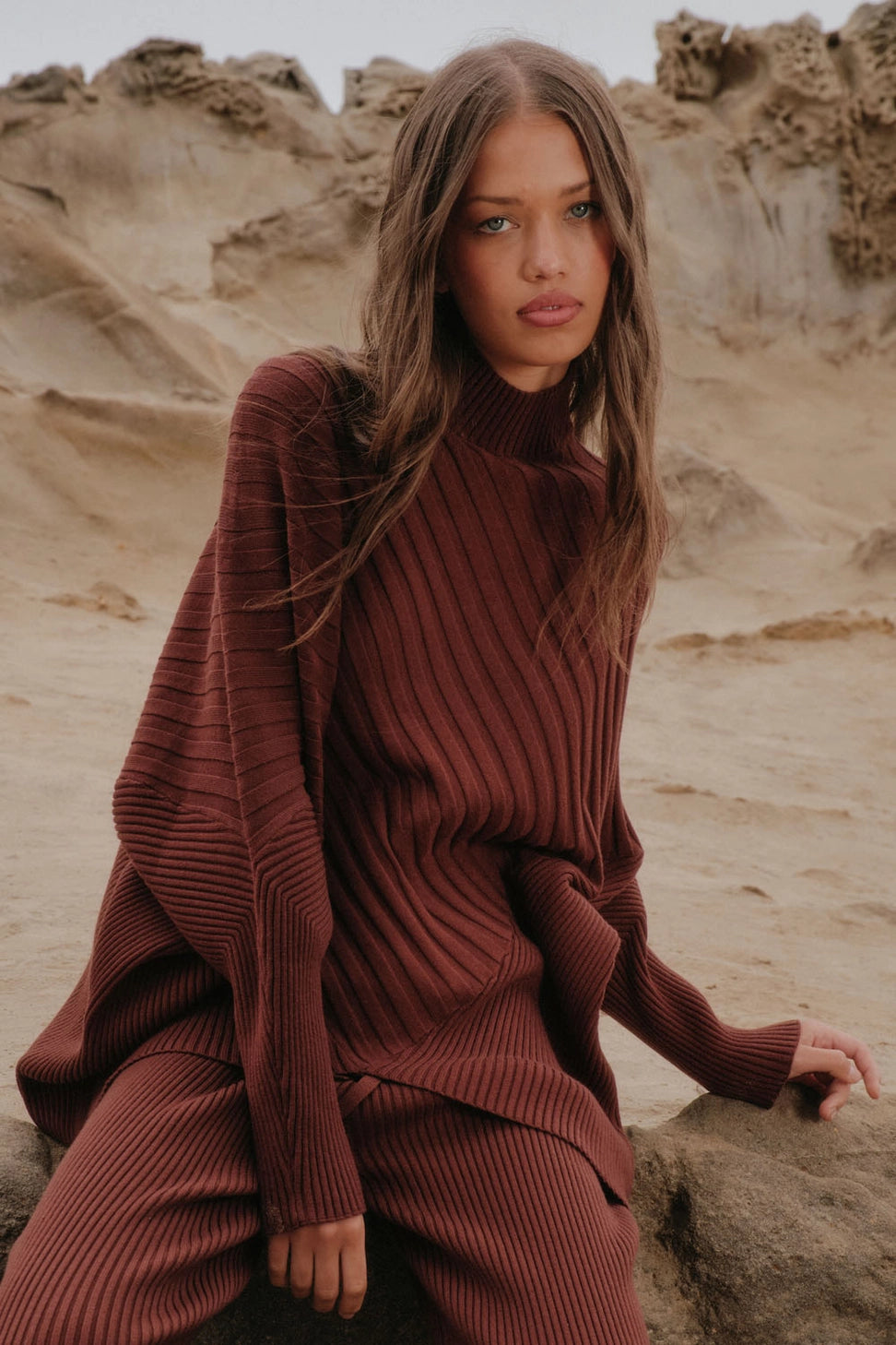 THE VEDA KNIT SWEATER SET