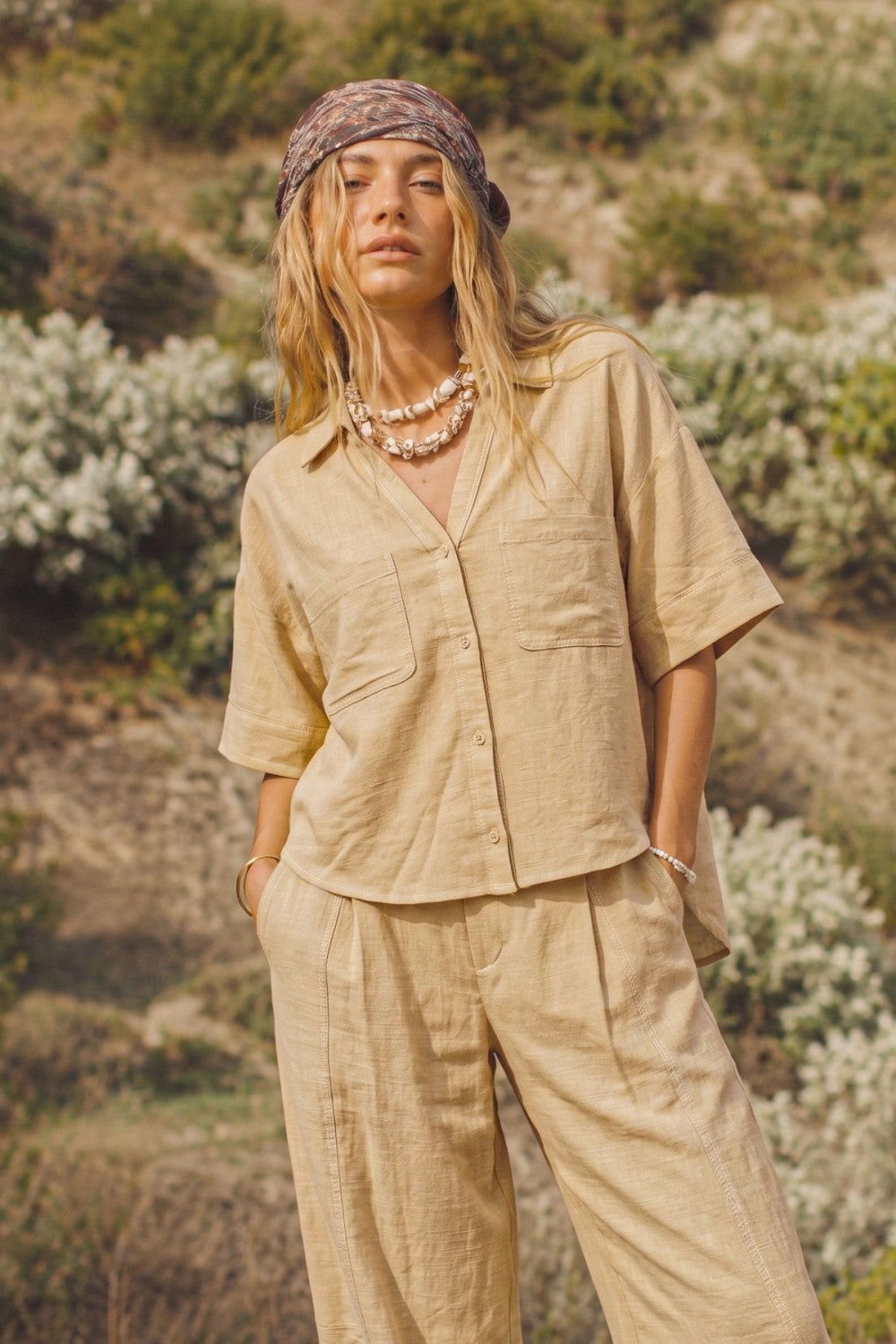 THE SEABROOK TOP | BEIGE