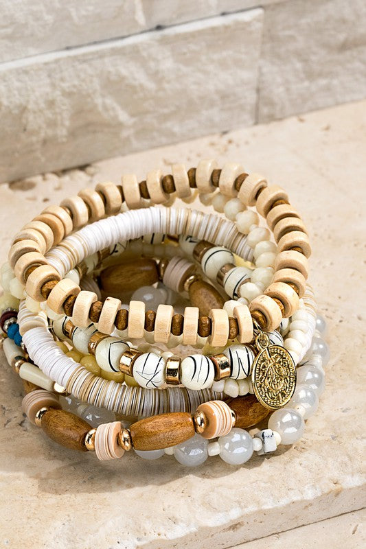 LAYERED MIXED BRACELET