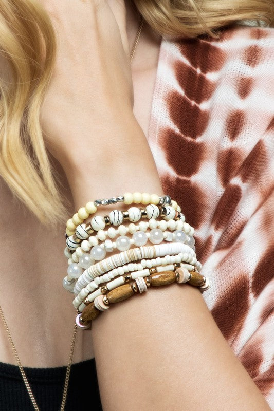 LAYERED MIXED BRACELET