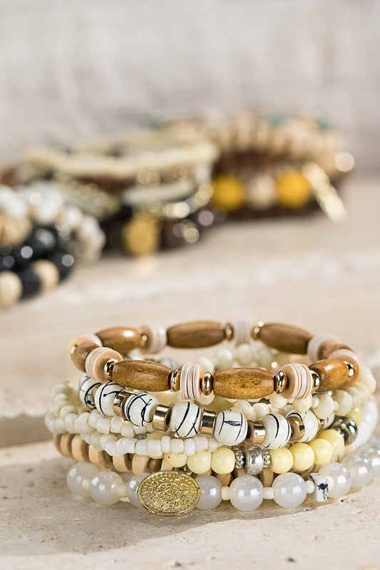 LAYERED MIXED BRACELET