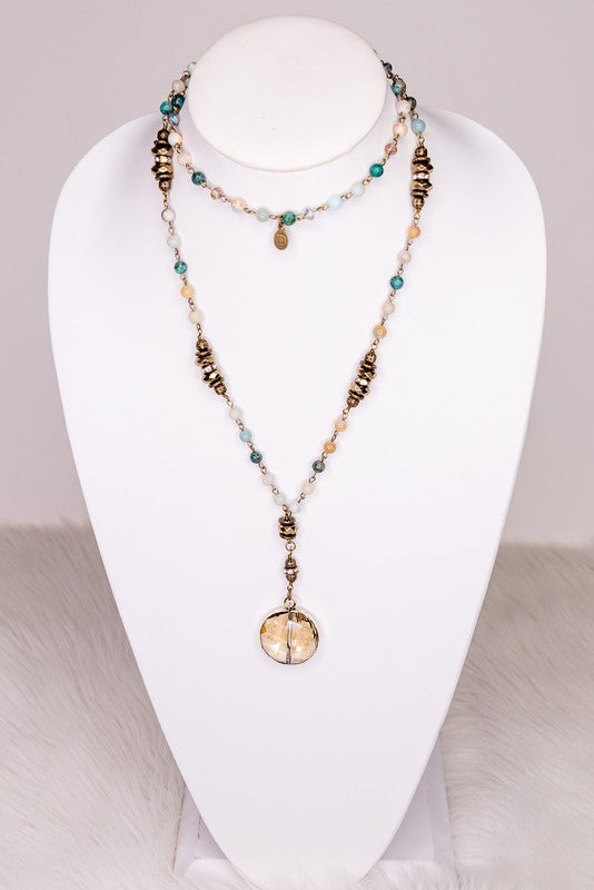 THE AMAZONITE NECKLACE