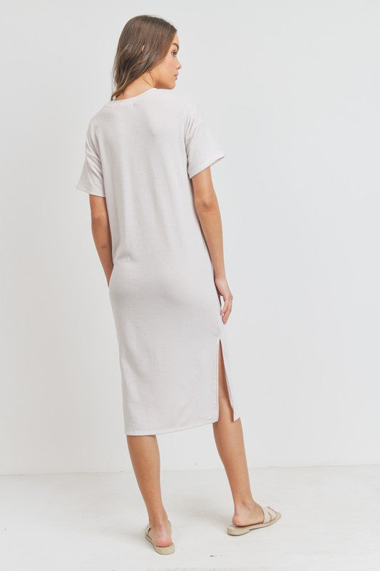 Load image into Gallery viewer, T SHIRT MIDI DRESS
