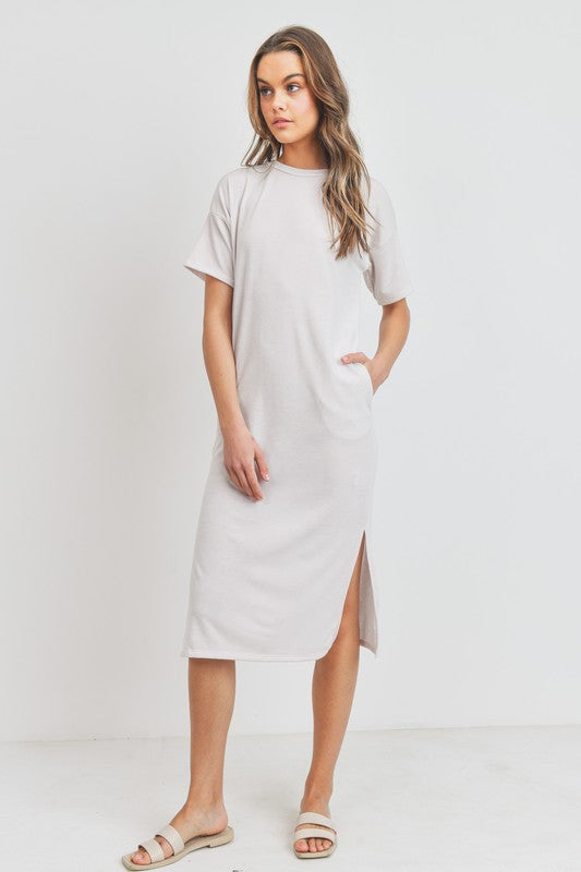 T SHIRT MIDI DRESS