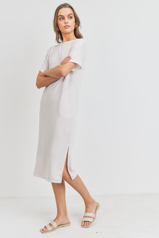 T SHIRT MIDI DRESS