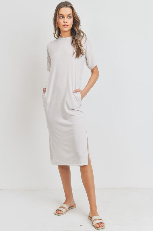 Load image into Gallery viewer, T SHIRT MIDI DRESS
