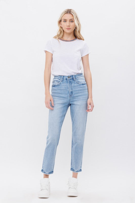 BY MICA | SUPER HIGH RISE MOM JEANS