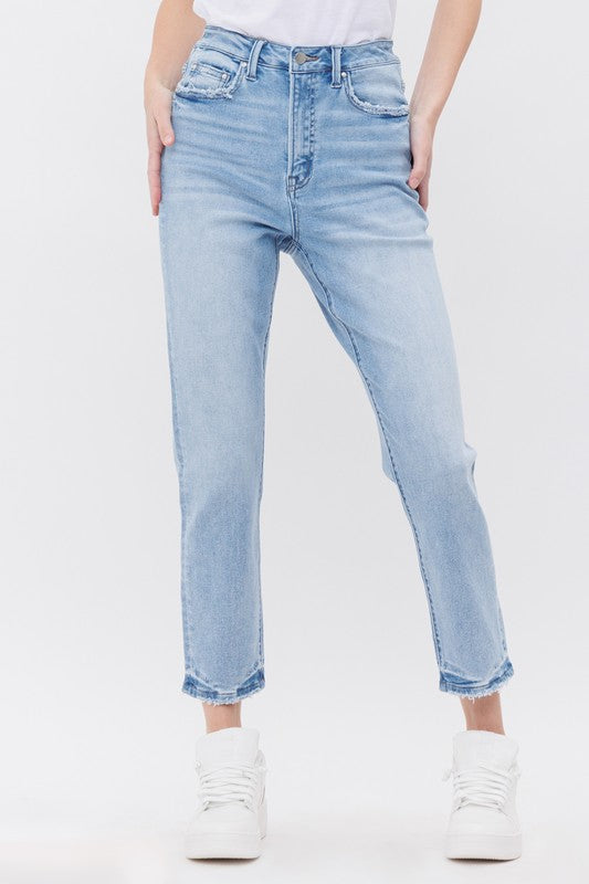 BY MICA | SUPER HIGH RISE MOM JEANS