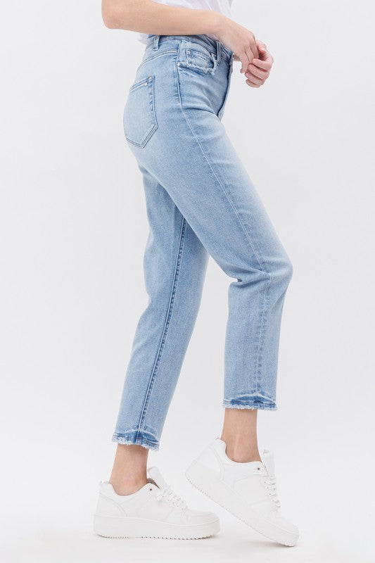 BY MICA | SUPER HIGH RISE MOM JEANS