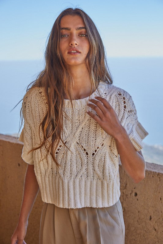 CALI CROCHET TOP