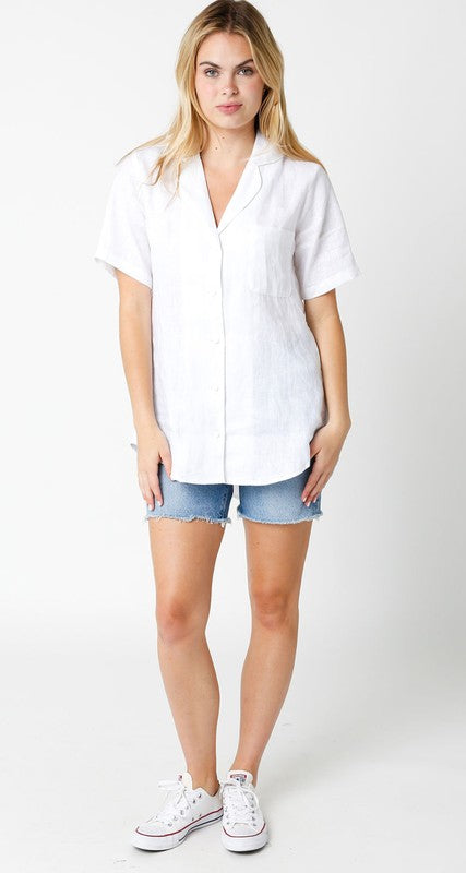 PREMIUM LINE | THE LINEN KRISTEN TOP
