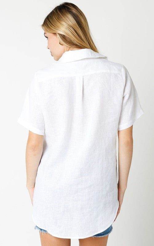 PREMIUM LINE | THE LINEN KRISTEN TOP