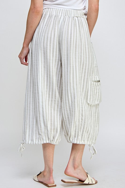 PREMIUM LINE | COTTON GAUZE CULOTTE PANTS