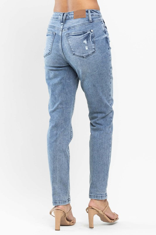 MILD DESTROYED SLIM FIT JUDY BLUE