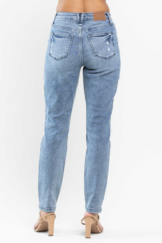 MILD DESTROYED SLIM FIT JUDY BLUE