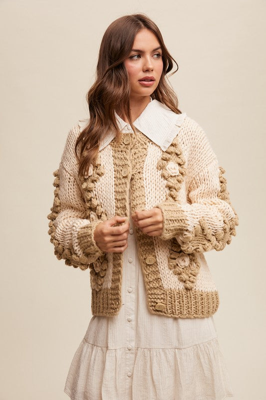 HAND CROCHET CARDIGAN