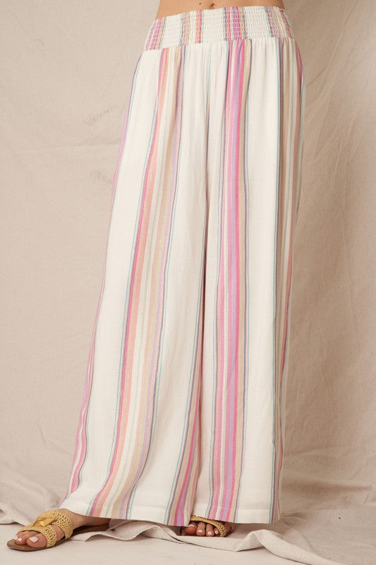 EN CREME | STRIPE PANTS