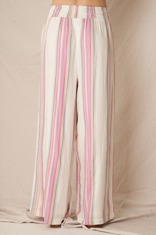 EN CREME | STRIPE PANTS