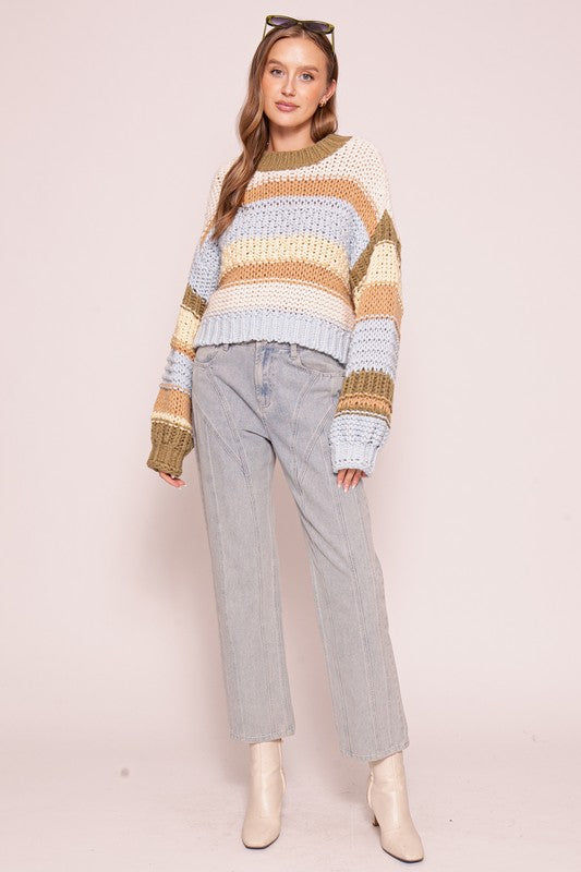 CHUNKY KNIT SWEATER