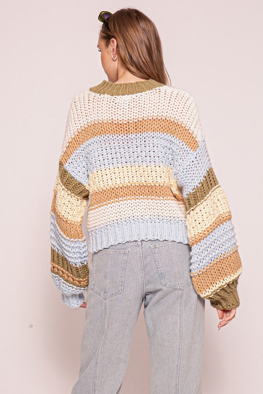 CHUNKY KNIT SWEATER