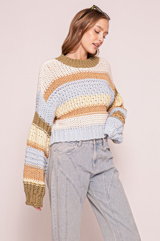 CHUNKY KNIT SWEATER