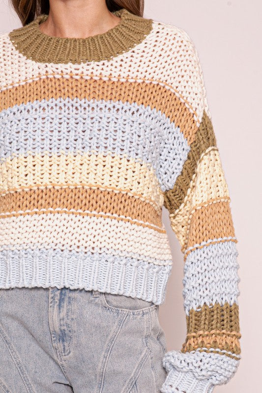 CHUNKY KNIT SWEATER