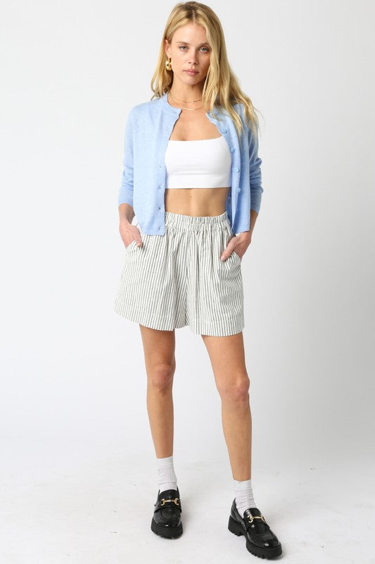 THE ARIA STRIPE SHORTS