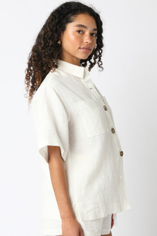 PREMIUM LINE | THE LINEN ELIA SHIRT