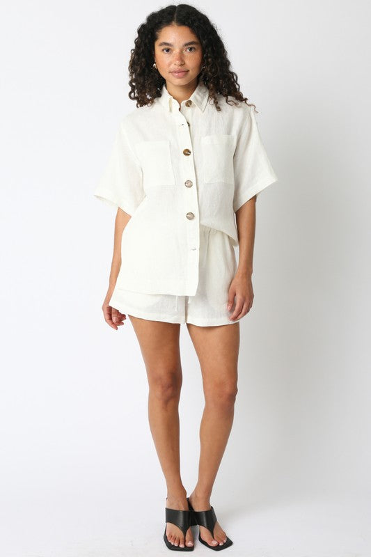 PREMIUM LINE | THE LINEN ELIA SHIRT