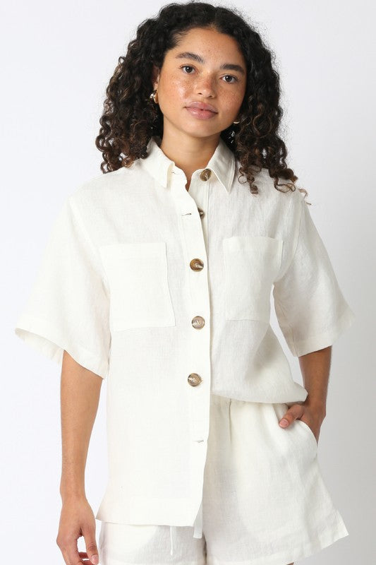 PREMIUM LINE | THE LINEN ELIA SHIRT