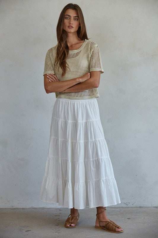 WINSLOW OPEN KNIT TOP | RESTOCKED