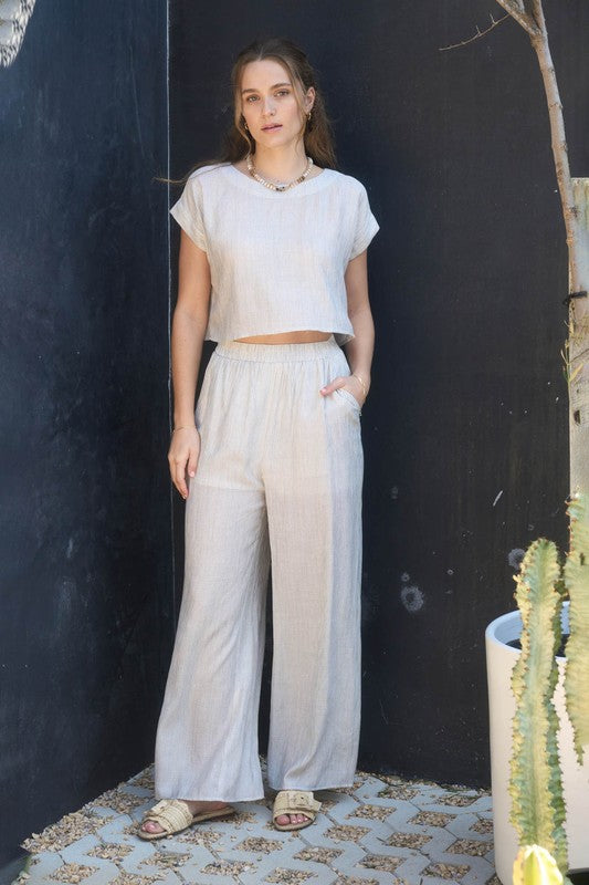 THE STRIPE BACK BUTTON SET