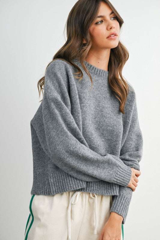 THE TIE BACK SWEATER
