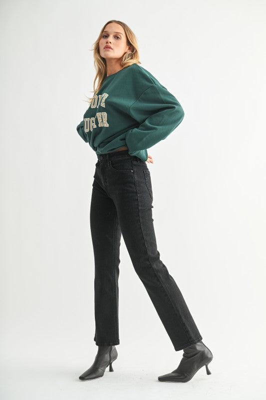 JBD | SLIM CROPPED BOOTCUTE JEANS