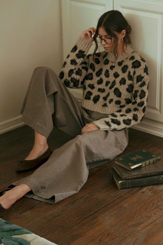 THE LITTLE LEOPARD SWEATER