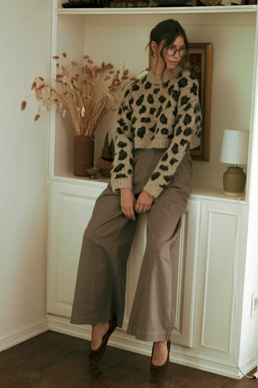 THE LITTLE LEOPARD SWEATER