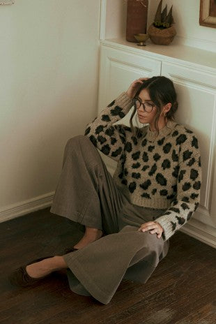 THE LITTLE LEOPARD SWEATER