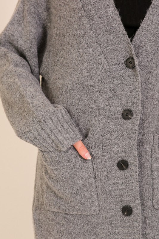 THE CLASSIC BUTTON FRONT CARDIGAN