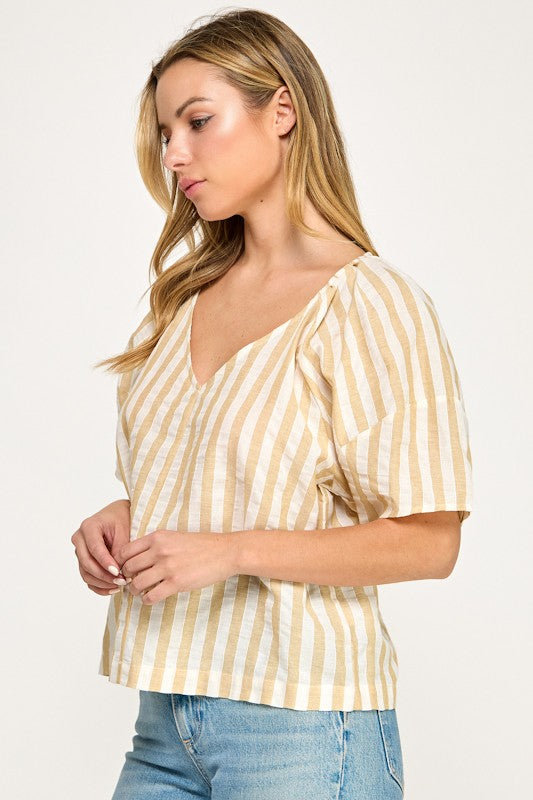 THE SUTTON STRIPE TOP