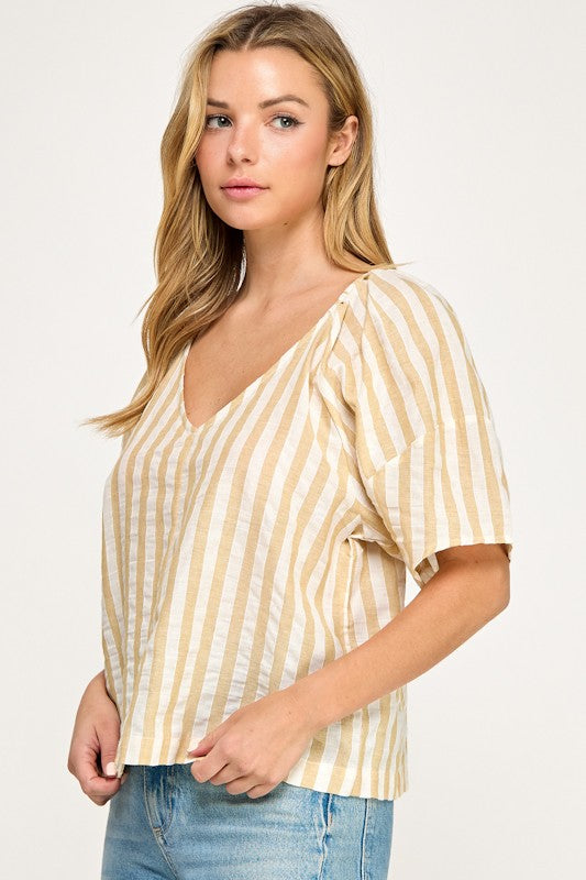 THE SUTTON STRIPE TOP