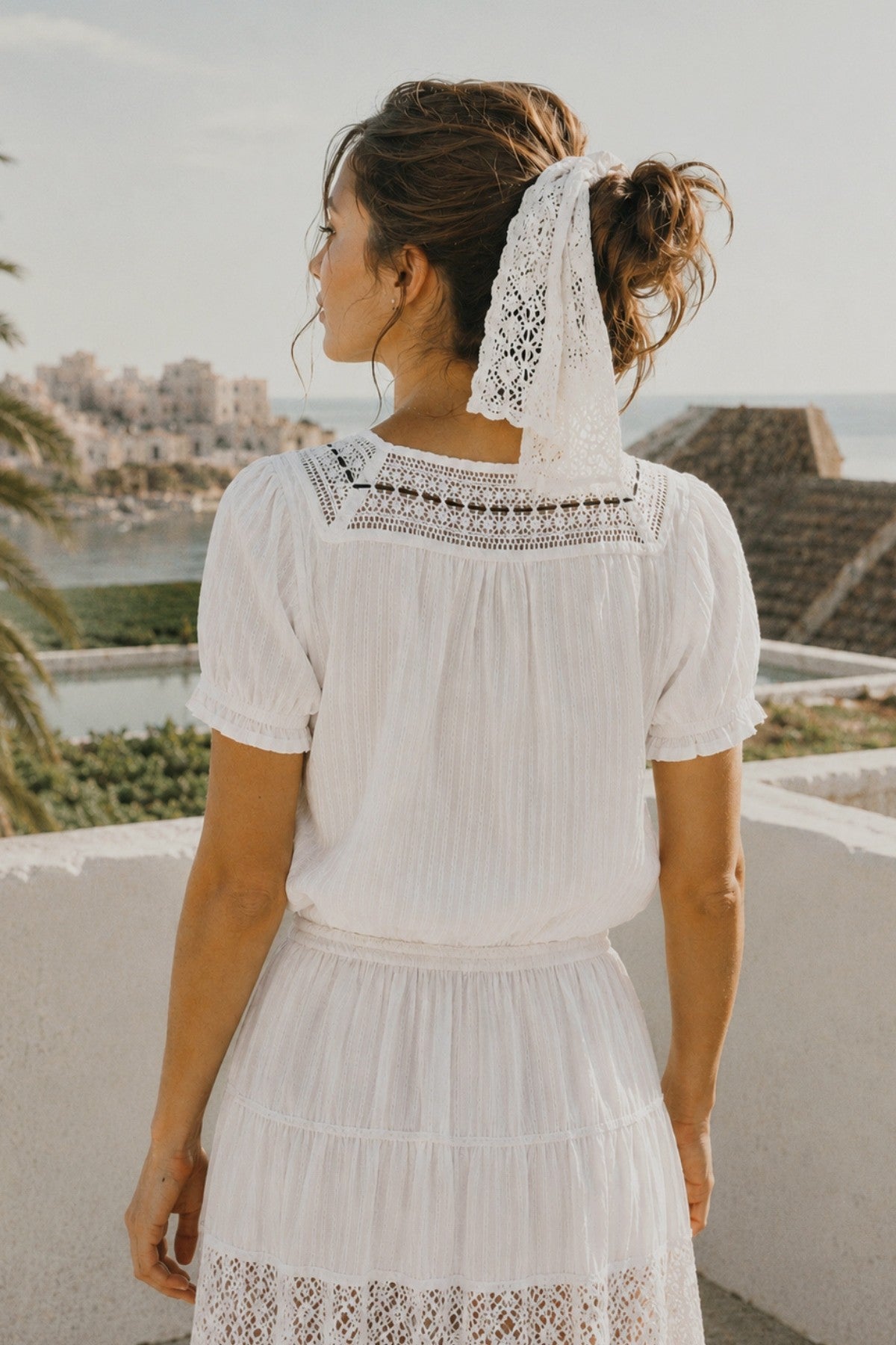 THE CHARLESTON COTTON BLOUSE