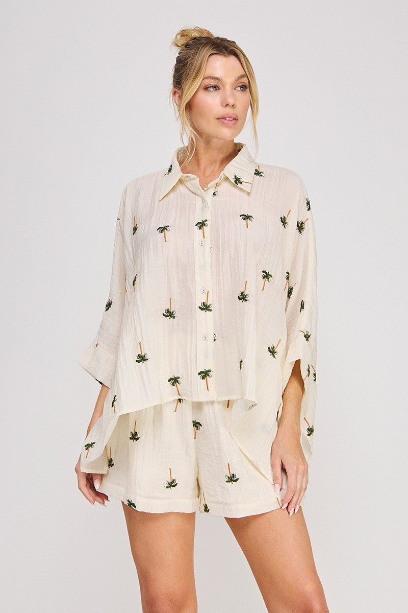 THE OSA BREEZE EMBROIDERED SET