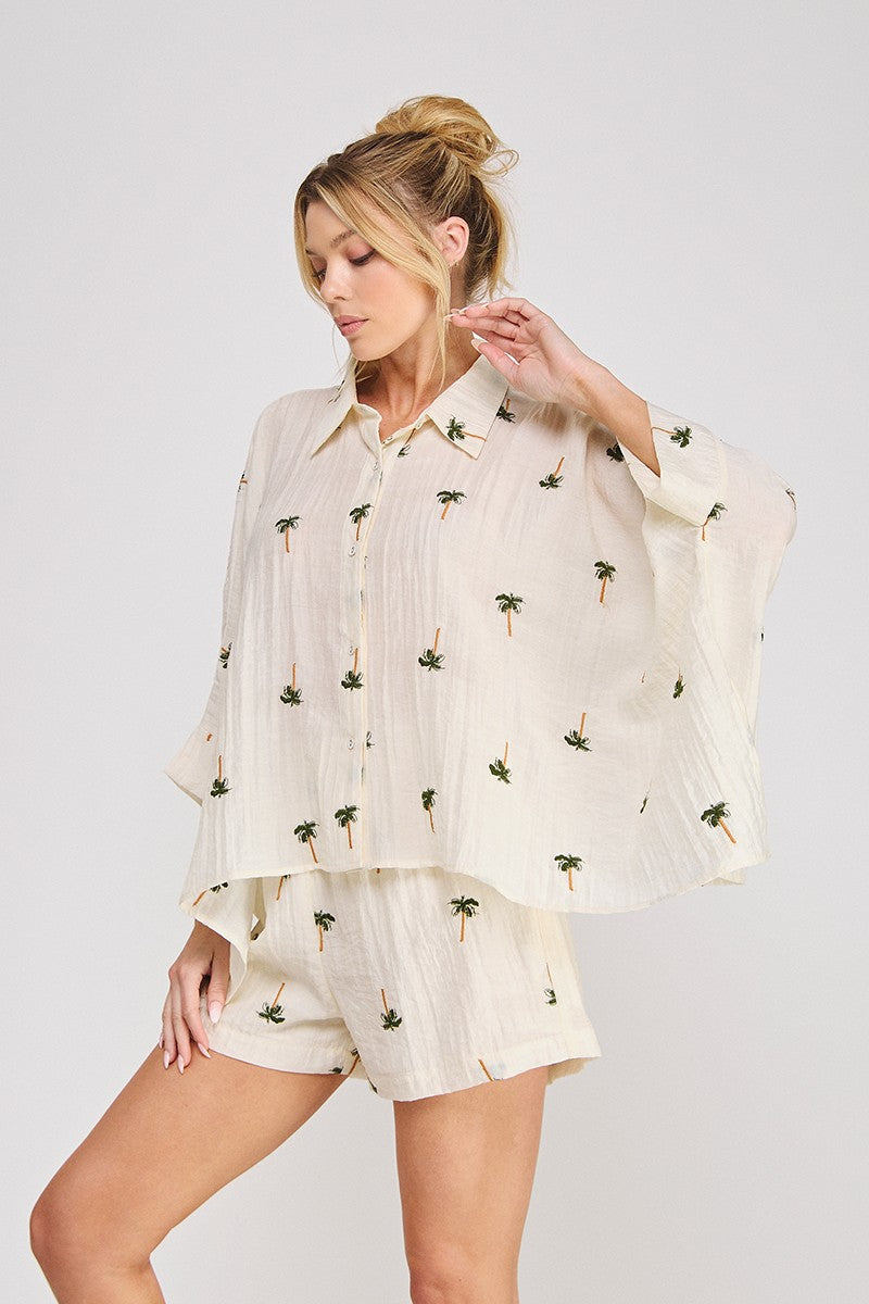 THE OSA BREEZE EMBROIDERED SET