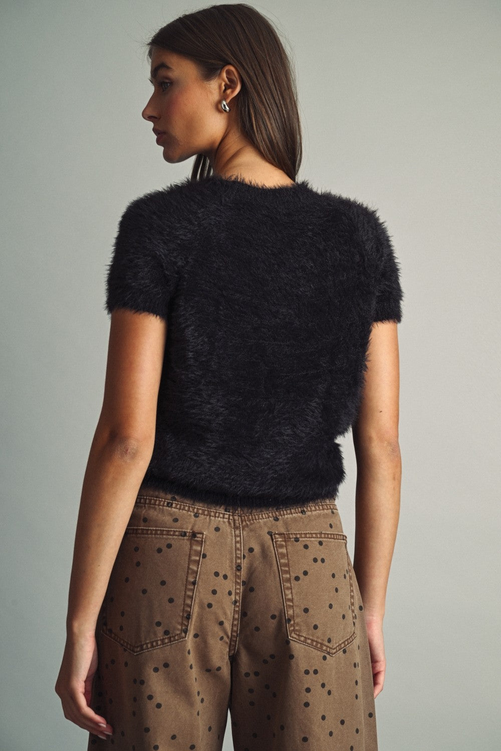 THE FLUFFY FAUX-FUR SWEATER | NEW COLOR