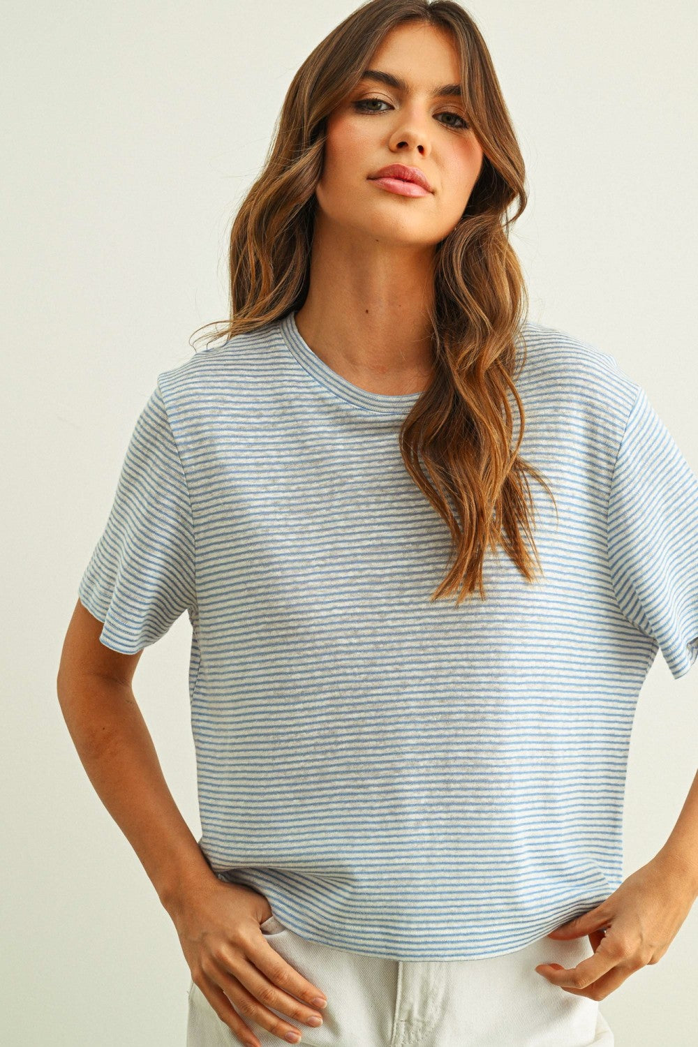 THE LINEN CAPE MAY TOP