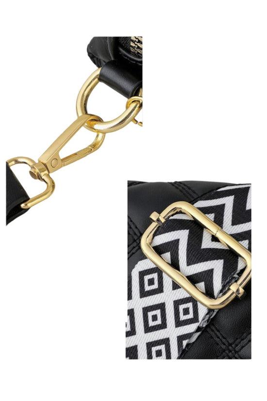 Load image into Gallery viewer, QUILTED VEGAN LEATHER CROSSBODY BUM BAG
