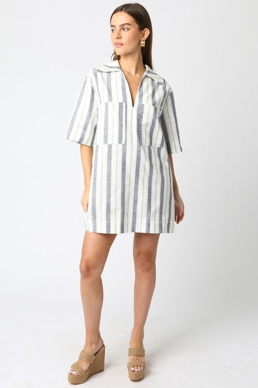 THE ABBEY LINEN DRESS